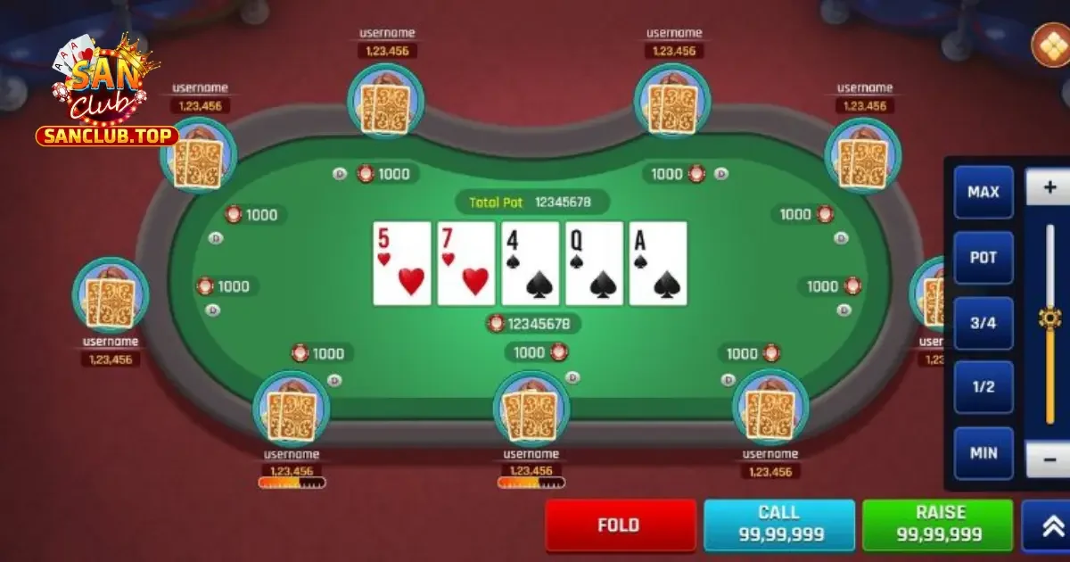 Chơi Bài Poker Online – Chi Tiết Cho Người Mới Tại SanClub 4 Cách Tham Gia Các Bàn Poker Online Tại SanClub