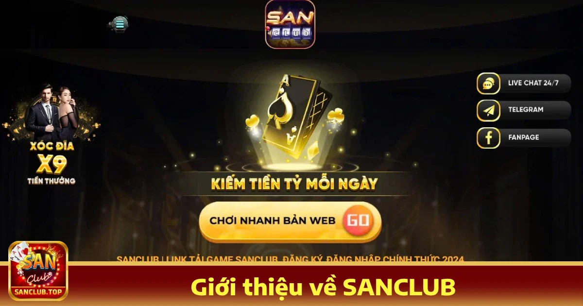 Sanclub 4 Giới Thiệu Cổng Game Sanclub